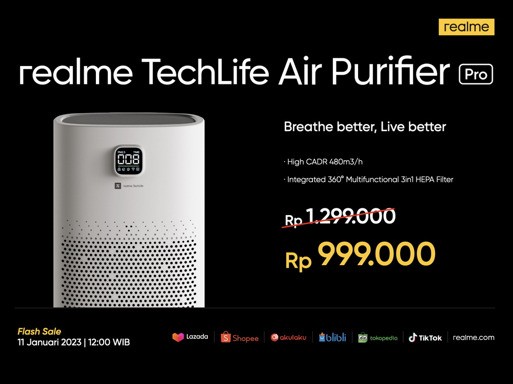 realme TechLife Air Purifier Pro